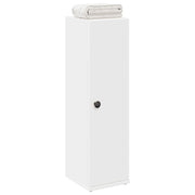 Badkamerkast met rolhouder 20,5x22x72 cm wit