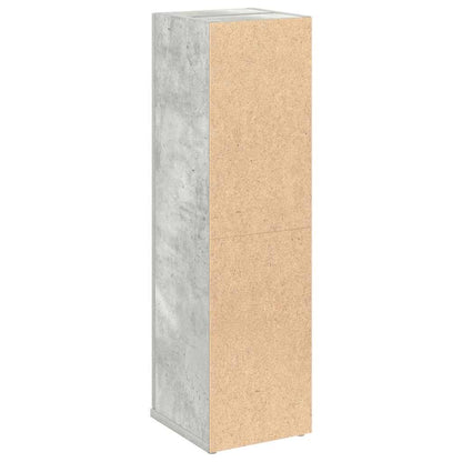 Badkamerkast met rolhouder 20,5x22x72 cm betongrijs