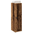 Bathroom cabinet with roll holder 20.5x22x72 cm old wood color