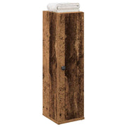 Badkamerkast 20,5x22x72 cm oud houtkleurig