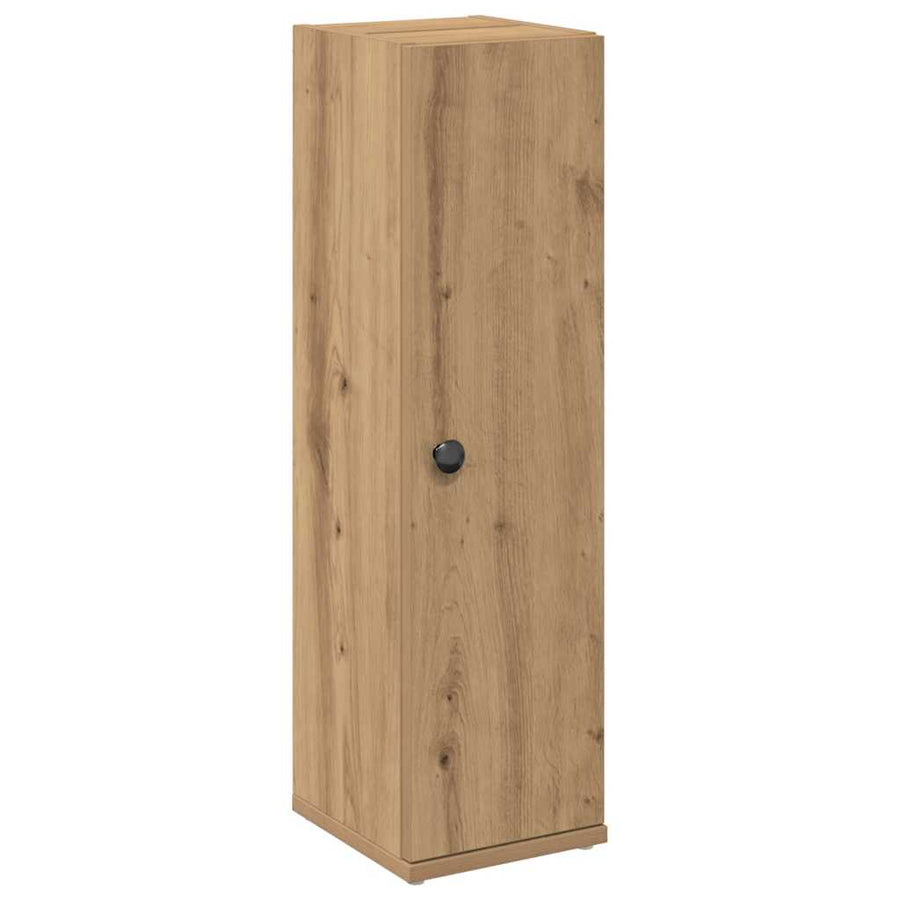 Badkamerkast Met Rolhouder 20,5X22X72 Cm Artisanaal Eikenkleur artisanaal eikenkleurig
