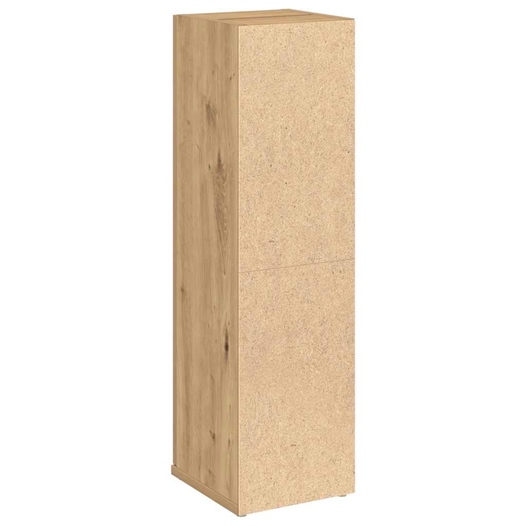 Badkamerkast Met Rolhouder 20,5X22X72 Cm Artisanaal Eikenkleur artisanaal eikenkleurig