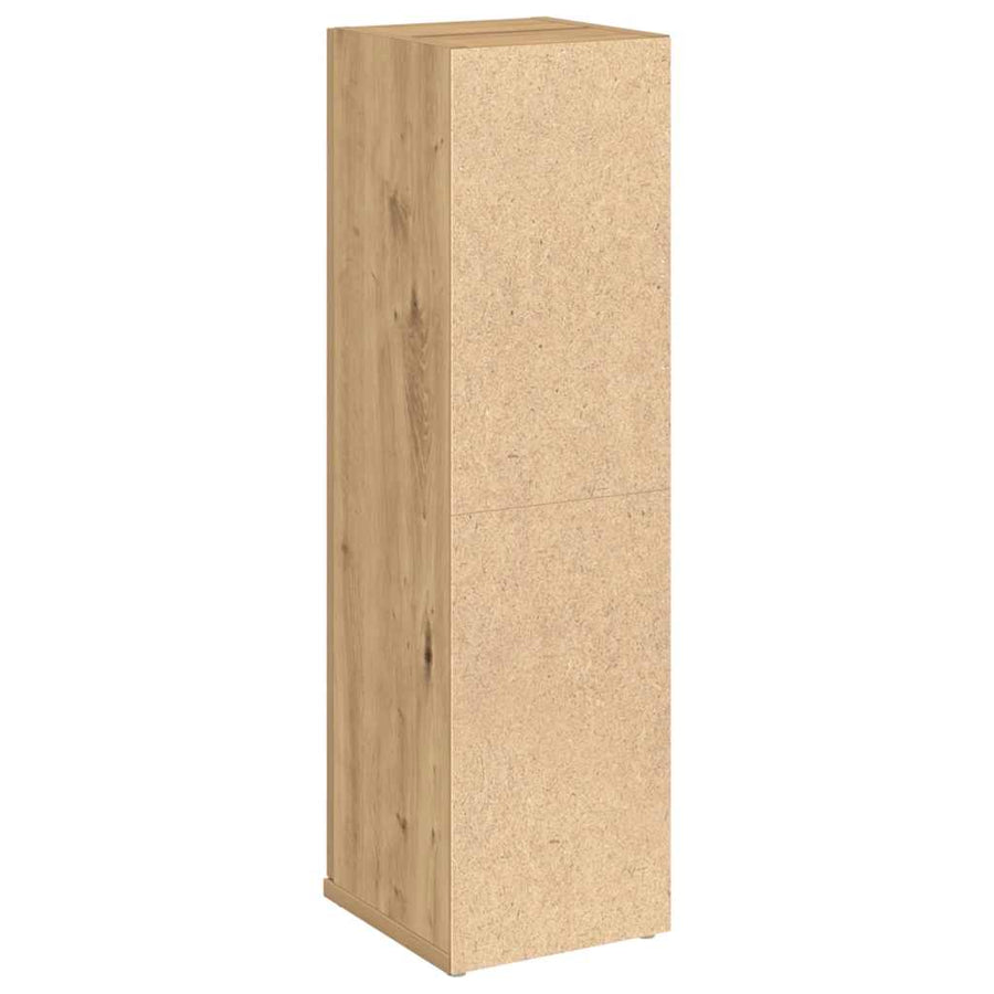 Badkamerkast Met Rolhouder 20,5X22X72 Cm Artisanaal Eikenkleur artisanaal eikenkleurig