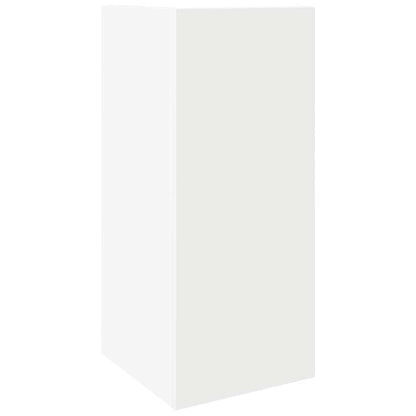 Bijzettafeltje met plank 25,5x27x60 cm wit