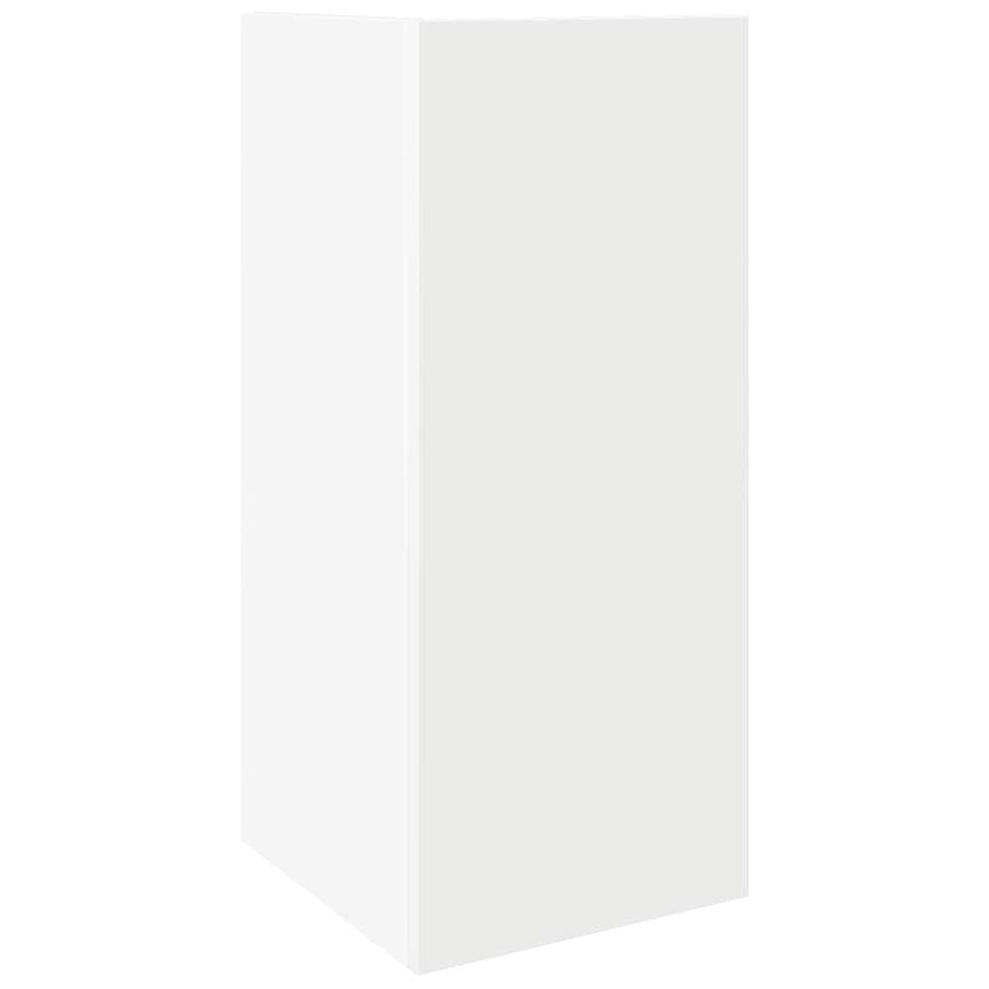 Bijzettafeltje met plank 25,5x27x60 cm wit
