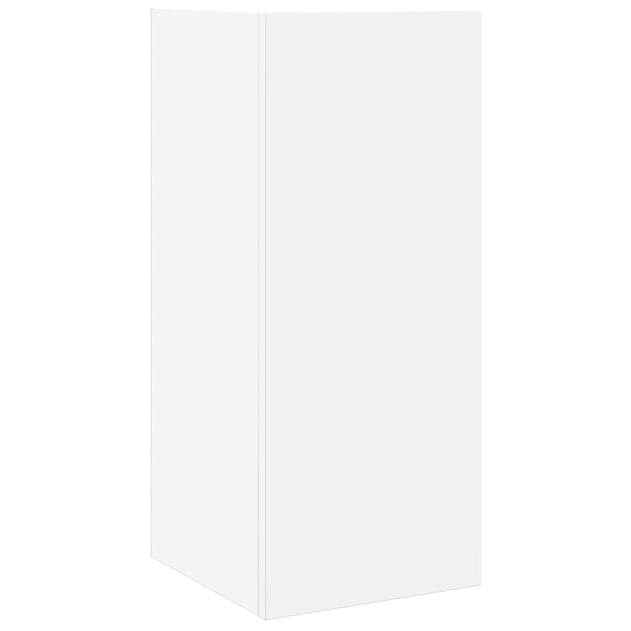 Bijzettafels 2 st met plank 25,5x27x60 cm wit
