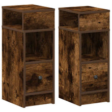 Nachtkastjes Met Lade 25X31X66 Cm Kleurig 2