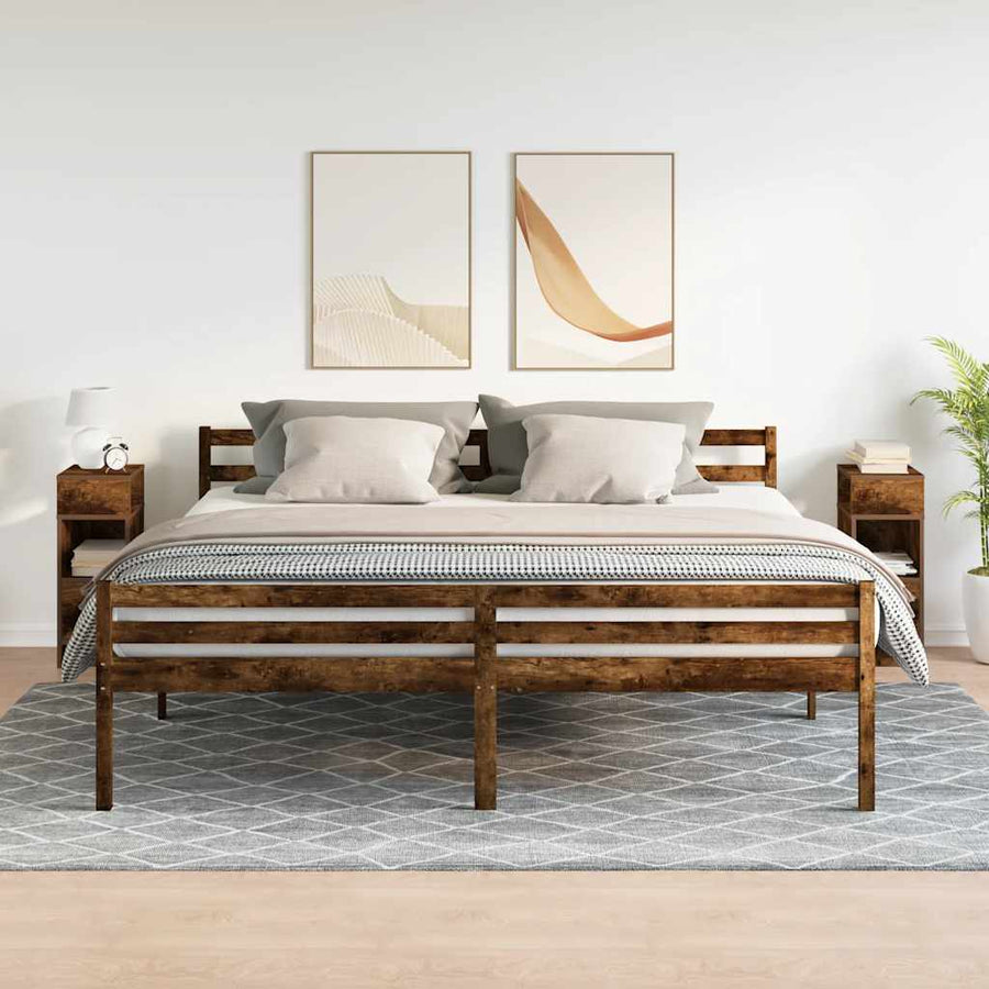 Nachtkastjes Met Lade 25X31X66 Cm Kleurig 2