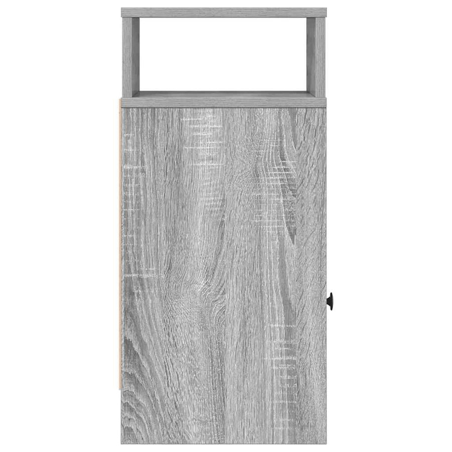 Nachtkastjes Met Lade 25X31X66 Cm Eiken 2