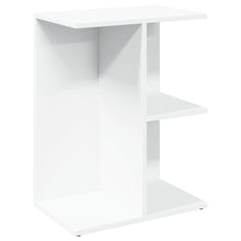 Nachtkastje 46,5x29x61 cm bewerkt hout wit