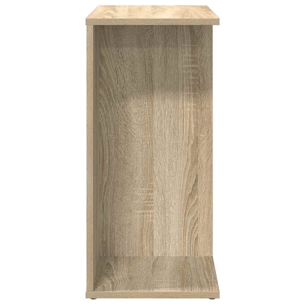 Nachtkastjes 2 st 46,5x29x61 cm bewerkt hout sonoma eikenkleur