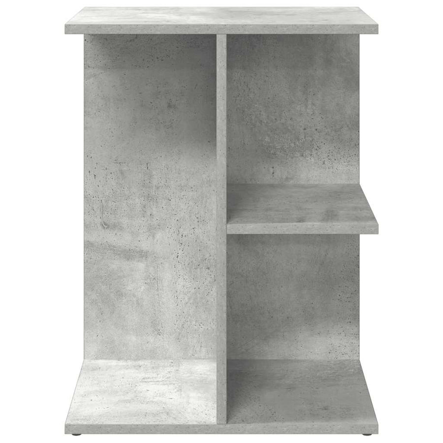 Nachtkastje 46,5x29x61 cm bewerkt hout betongrijs