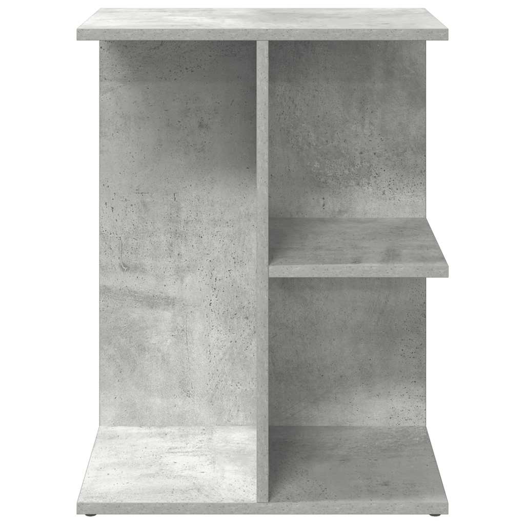 Nachtkastjes 2 st 46,5x29x61 cm bewerkt hout betongrijs