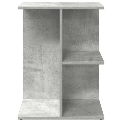 Nachtkastjes 2 st 46,5x29x61 cm bewerkt hout betongrijs