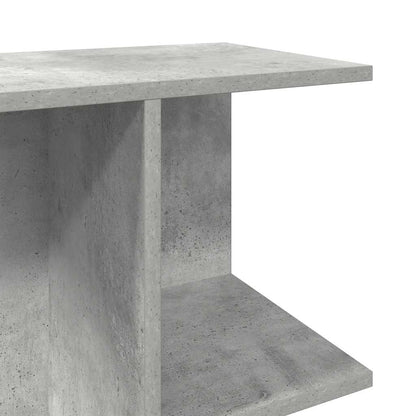 Nachtkastjes 2 st 46,5x29x61 cm bewerkt hout betongrijs