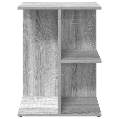 Nachtkastjes 2 st 46,5x29x61 cm bewerkt hout grijs sonoma eiken