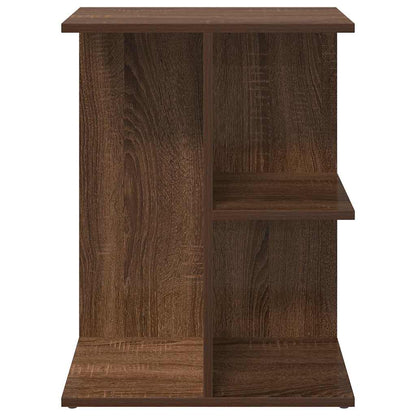 Nachtkastjes 2 st 46,5x29x61 cm bewerkt hout bruin eikenkleur