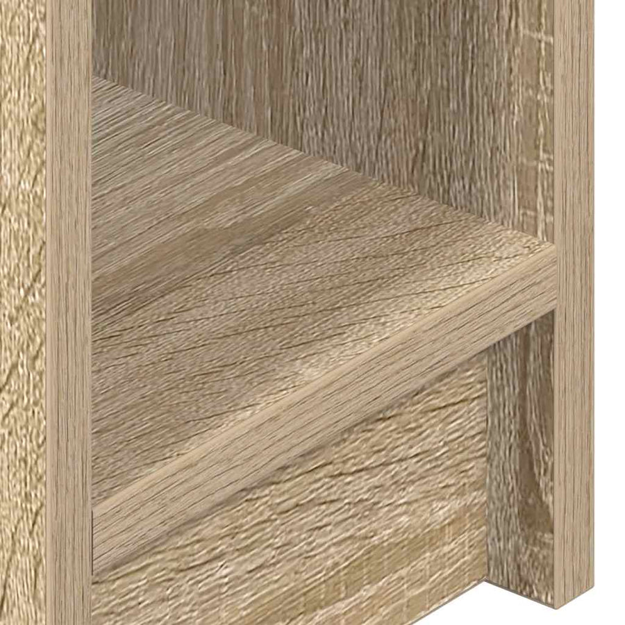 Nachtkastje Met Lade 20X36X60 Cm Sonoma Eikenkleurig