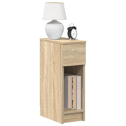 Nachtkastje 20x36x60 cm sonoma eiken