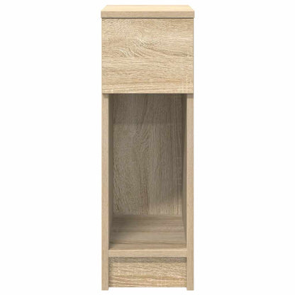 Nachtkastjes Met Lade 20X36X60 Cm Kleurig Sonoma eiken