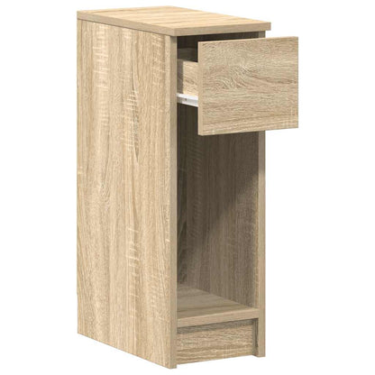 Nachtkastjes Met Lade 20X36X60 Cm Kleurig Sonoma eiken