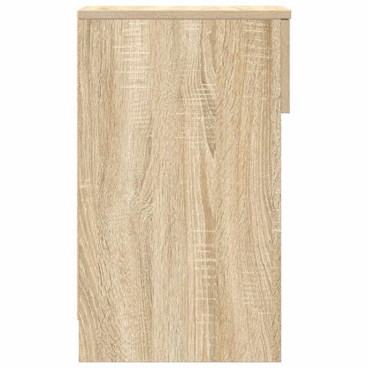 Nachtkastjes Met Lade 20X36X60 Cm Kleurig Sonoma eiken