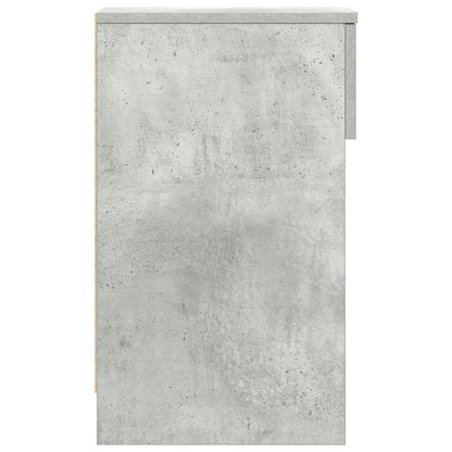 Nachtkastje met lade 20x36x60 cm betongrijs