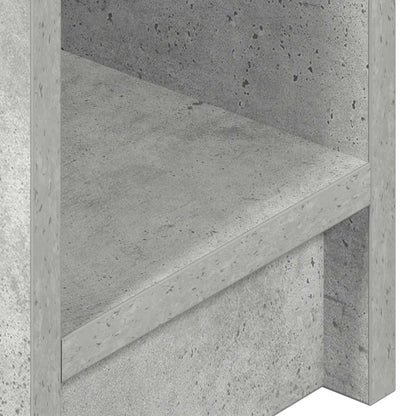 Nachtkastjes 2 st met lade 20x36x60 cm betongrijs