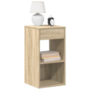 Nachtkastjes 2 st 35x34x66,5 cm sonoma eiken