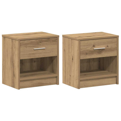 Nachtkastjes Met Lade 39X28X41 Cm 2