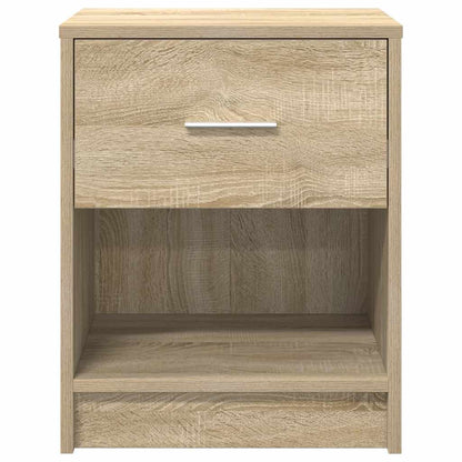Nachtkastjes 2 st met lade 40x34x50 cm sonoma eikenkleurig