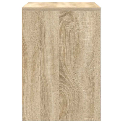 Nachtkastjes 2 st met lade 40x34x50 cm sonoma eikenkleurig