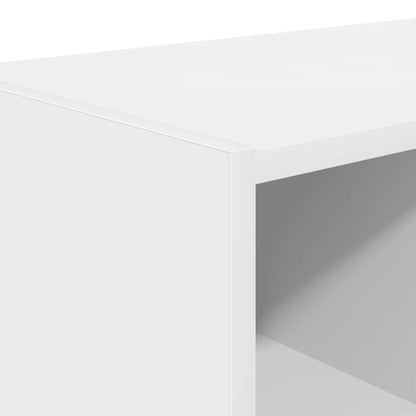 Schoenenrek stapelbaar 89,5x30x40 cm wit