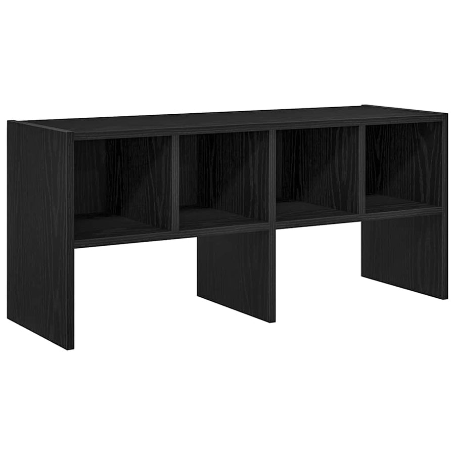 Schoenenrek stapelbaar 89,5x30x40 cm bruin eikenkleur