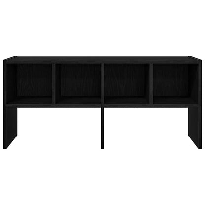 Schoenenrek stapelbaar 89,5x30x40 cm bruin eikenkleur