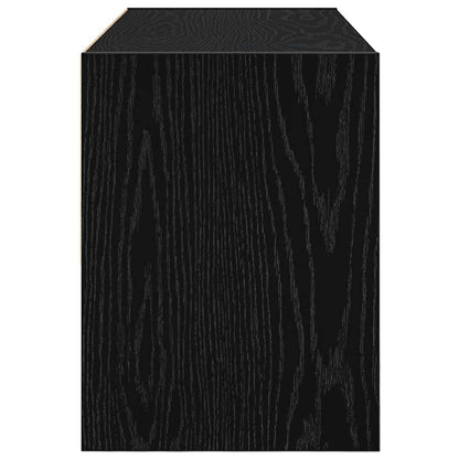 Schoenenrek stapelbaar 89,5x30x40 cm bruin eikenkleur