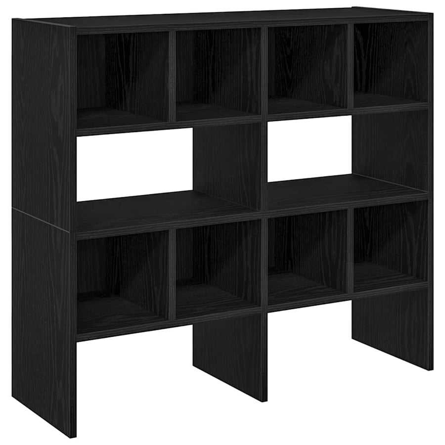 Schoenenrekken 2 st stapelbaar 89,5x30x40 cm bruin eikenkleur
