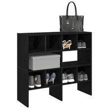 Schoenenrekken 2 st stapelbaar 89,5x30x40 cm bruin eikenkleur