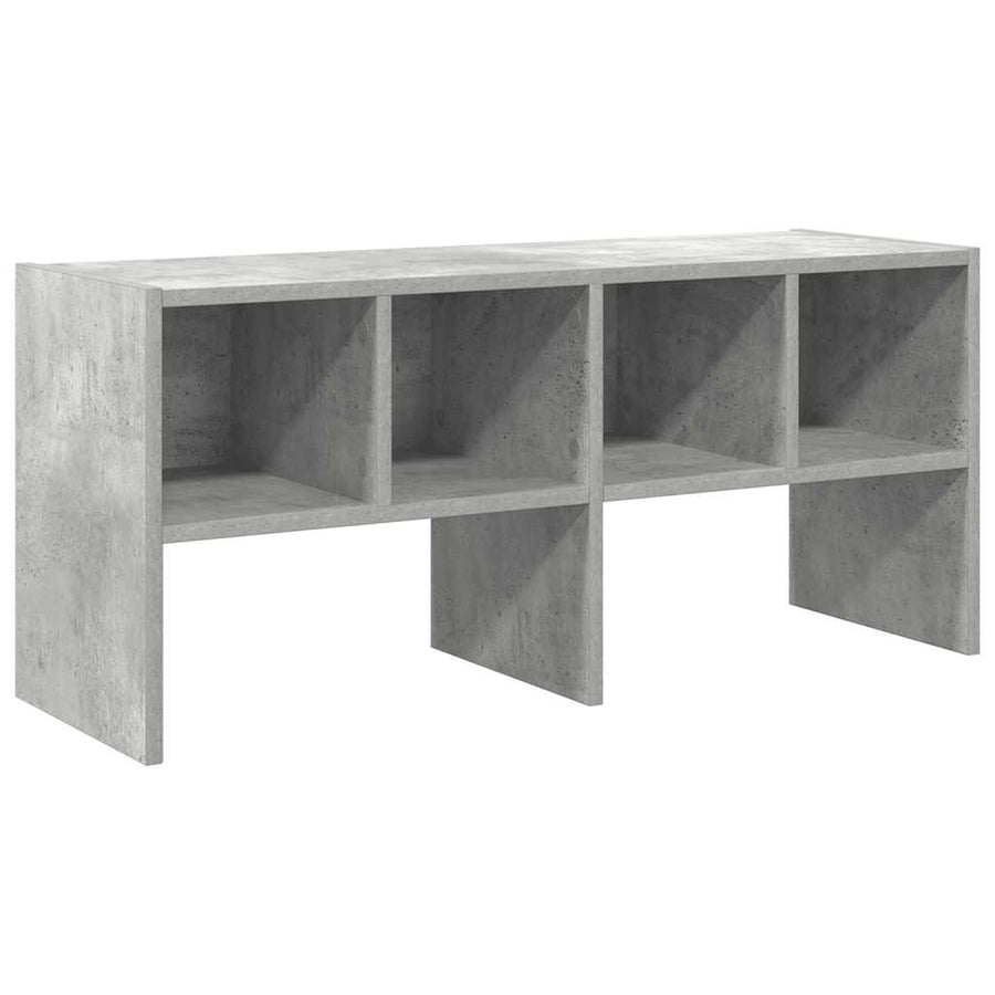 Schoenenrek stapelbaar 89,5x30x40 cm betongrijs
