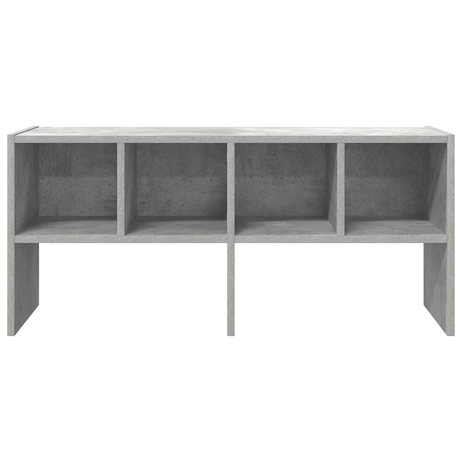 Schoenenrek stapelbaar 89,5x30x40 cm betongrijs