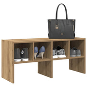 Stackable shoe rack 89.5x30x40 cm artisanal oak colour