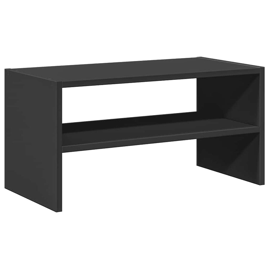 Schoenenrek stapelbaar 60x30x30,5 cm bruin eikenkleur