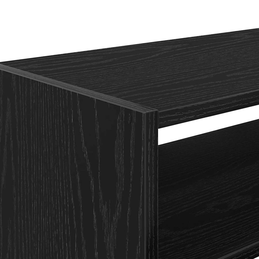 Schoenenrek stapelbaar 60x30x30,5 cm bruin eikenkleur