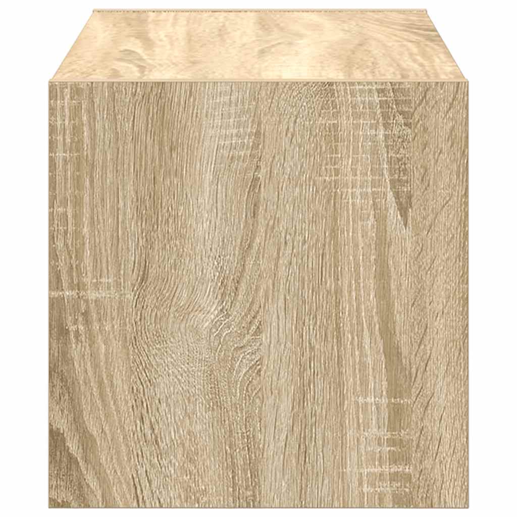 Schoenenrek stapelbaar 60x30x30,5 cm sonoma eikenkleurig