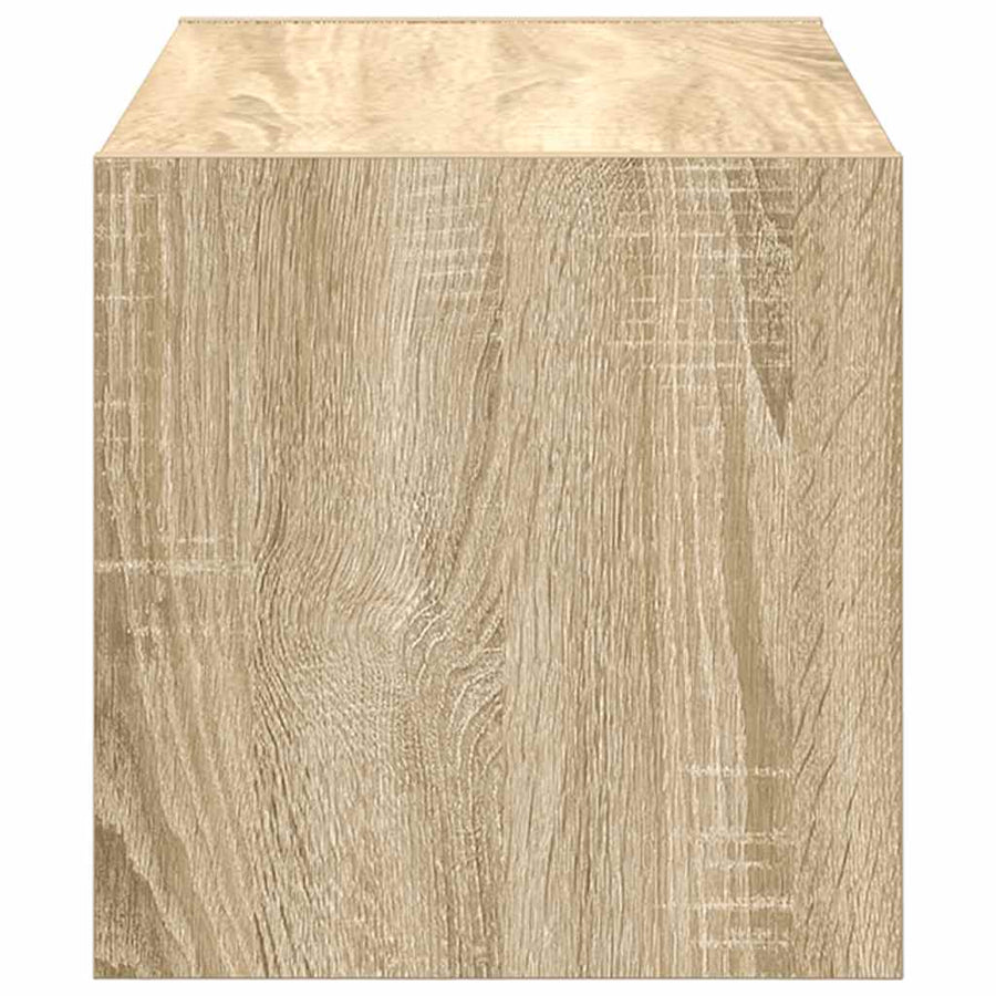 Schoenenrek stapelbaar 60x30x30,5 cm sonoma eikenkleurig