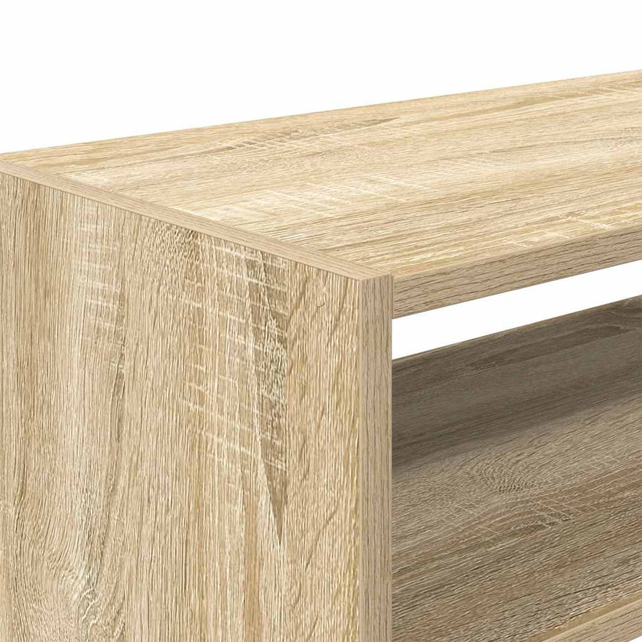 Schoenenrek stapelbaar 60x30x30,5 cm sonoma eikenkleurig