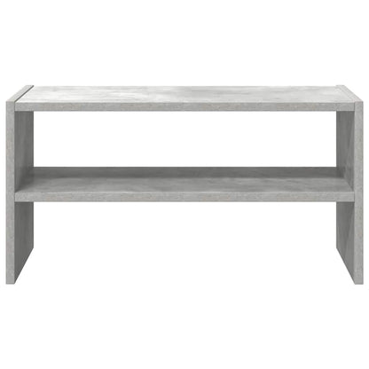 Schoenenrek stapelbaar 60x30x30,5 cm betongrijs