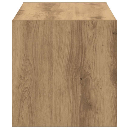 Schoenenrek stapelbaar 60x30x30,5 cm artisanaal eikenkleurig