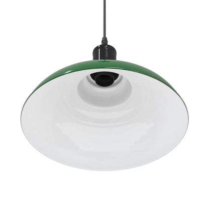 Hanglamp in hoogte verstelbaar E27 Ø31 cm metaal glanzend groen