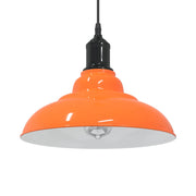 Hanglamp Ø31 cm metaal glanzend oranje